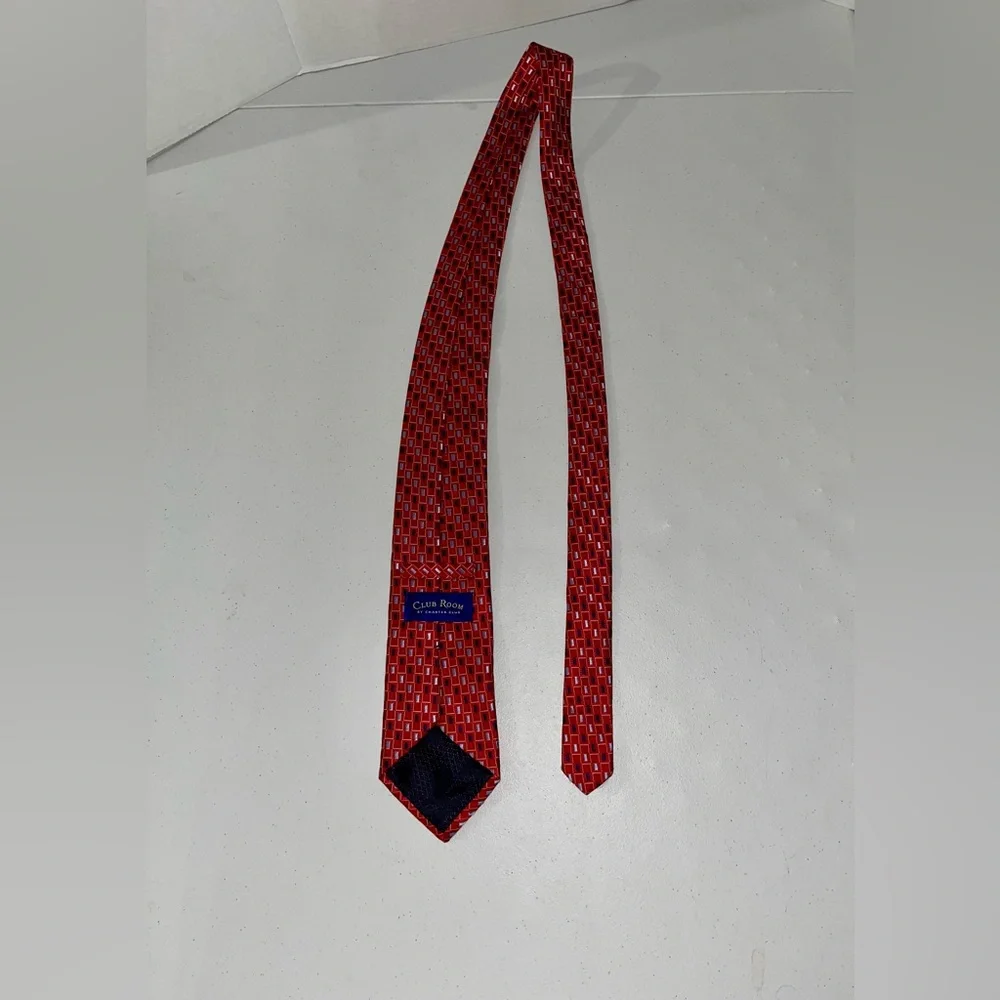 NIBag Charter Club Patriotic Silk Tie